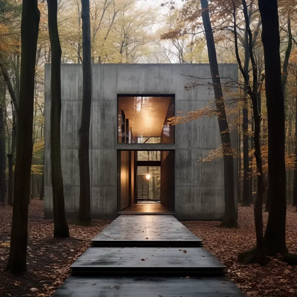 Cabin in the Woods – Architekturvisualisierung