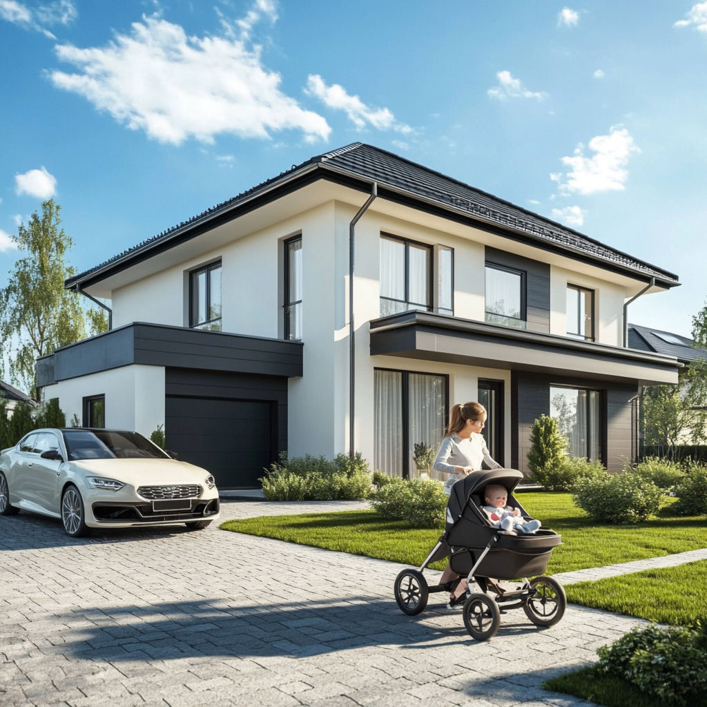 glitch1981_freshly_built_house_with_a_decent_car_and_young_wife_307a4cbf 93fe 4029 b3af f980be5eaa48